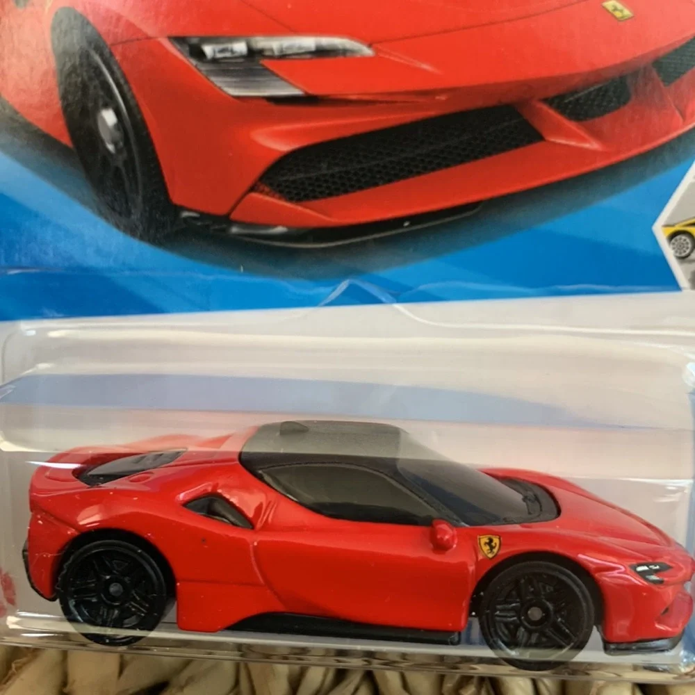 Ferrari SF90 Stradale Hot Wheels Diecast Red Car New License 2025 Hotwheels